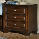 Segovia 3 Drawer Nightstand