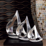 Aluminum Sailboat Decor