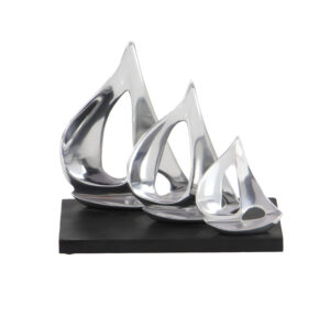 Aluminum Sailboat Decor - Image 3