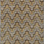 Harper Beige/Brown Area 5'3" x 7'6" Rug
