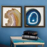 Wood Glass Wall Decor 2 Asst