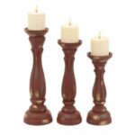 Wood Candleholder