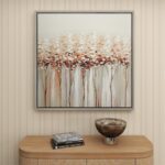 PS Wood Framed Canvas Art