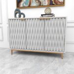 Metal Wood Cabinet - Image 2