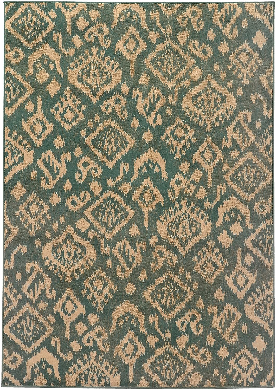 Ella 5113B Rug Ella Blue/Beige Area 5'3" x 7'3" Rug - Image 1