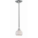 Gavivi 1 Light 5 inch Mini-Pendant Ceiling Light