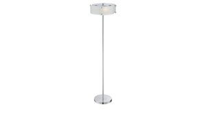 Kaelin 2 Light CFL Floor Lamp in Chrome with Frost Glass - Image 2
