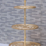 Aluminum 3 Tier Tray Stand