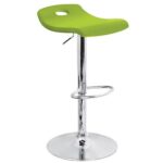 Surf Wood Bar Stool, Green