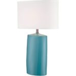 Narvel Table Lamp Aqua