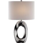 Clover Single Light 26-1/2" Tall Buffet Table Lamp