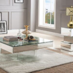 Meria Mirrored Coffee Table