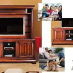 Bahia 60'' TV Console W/ Back Panel - Solid Wood