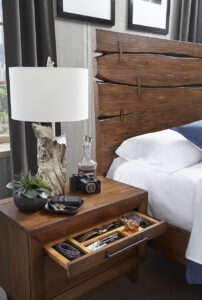 Denver Queen Bedroom Collection - 100% Solid Wood Rustic Brown - Image 2