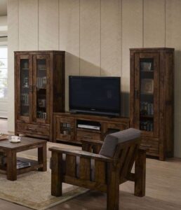 Jasper Park Bookcase - Classic Oak 100% Solid Wood
