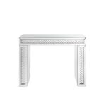 Nysa Vanity Desk - Mirrored & Faux Crystals - Image 3