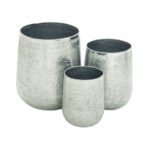 Aluminum Planter - Set of 3