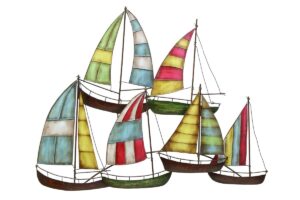 Metal Sailing Boat Decor - Image 6