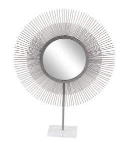 Metal Mirror Acrylic Decor - Set of 2 - Image 7