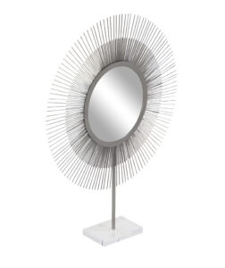 Metal Mirror Acrylic Decor - Set of 2 - Image 6