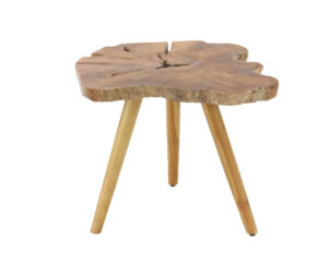 Wood Teak Accent Table - Image 6
