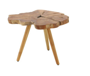 Wood Teak Accent Table - Image 2