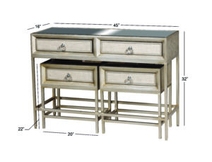 Metal Wood Console/ Desk - Image 11