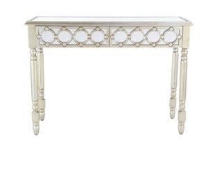 Metal Wood Console/ Desk Only - Image 5