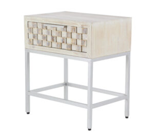 Metal Wood Console Table - Set of 3 - Image 3