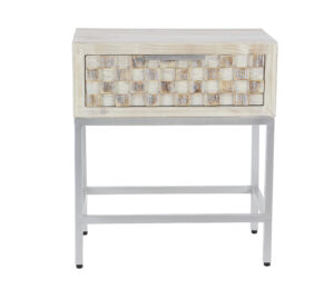 Metal Wood Console Table - Set of 3 - Image 5