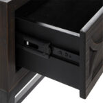 Wood Cabinet Nightstand - Set of 2 - Image 4