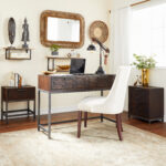 Wood Console/ Desk (Cabinets sold separately) - Image 3