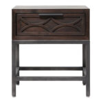 Wood Cabinet Nightstand - Set of 2 - Image 3