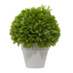 Vinyl Leaf Ball in Pot - Image 7