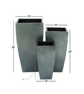 Metal Planter - Set of 3 - Image 7