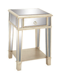 Wood Mirror Side Table - Image 4