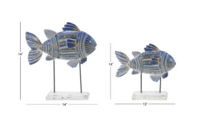 PS Metal Fish - Set of 2 - Image 9