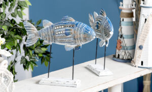 PS Metal Fish - Set of 2