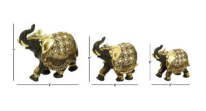 Polystone Elephant - Set of 3 - Image 7