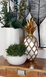 Ps Mirror Pineapple Decor