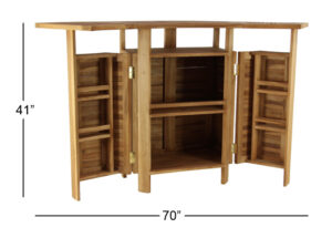 Teak Bar Table - Image 12