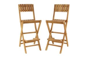 Teak Bar Chair - Image 2
