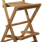 Teak Bar Chair - Image 9