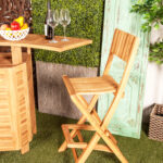 Teak Bar Chair