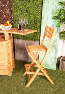 Teak Bar Chair