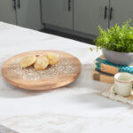 Wood Lazy Susan Cake Stand