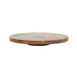 Wood Lazy Susan Cake Stand - Image 3