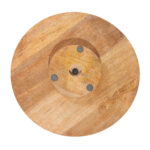 Wood Lazy Susan Cake Stand - Image 4