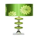 Metal Glass Table Lamp