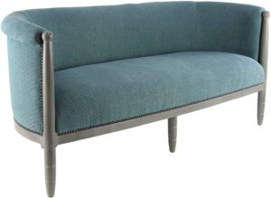 Wood Fabric Sofa - Image 4